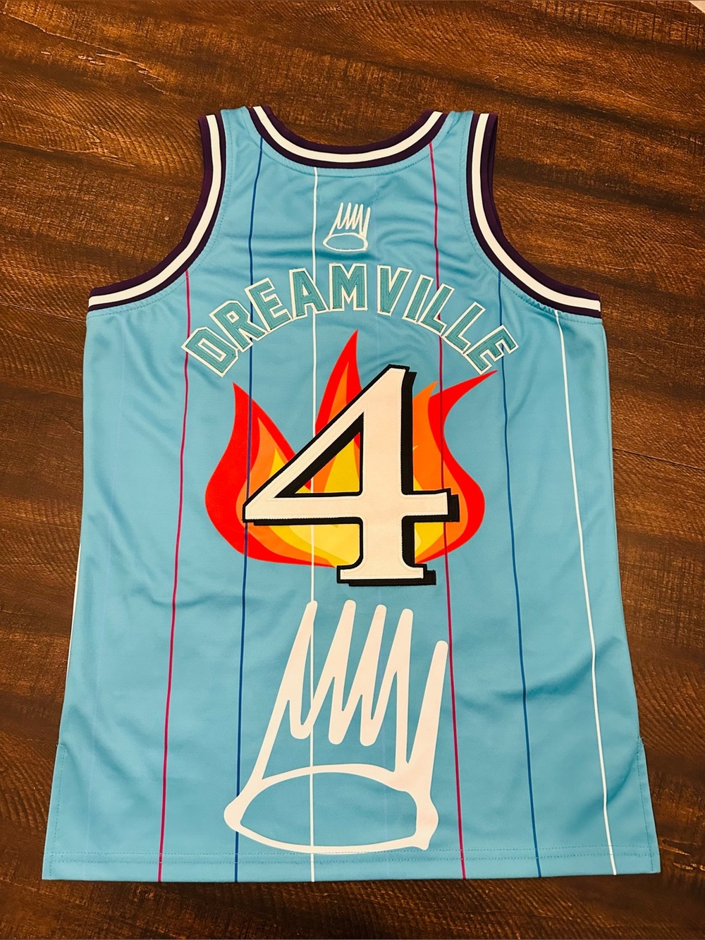 Headgear Classics J.Cole Dreamville Charlotte Jersey Men's S